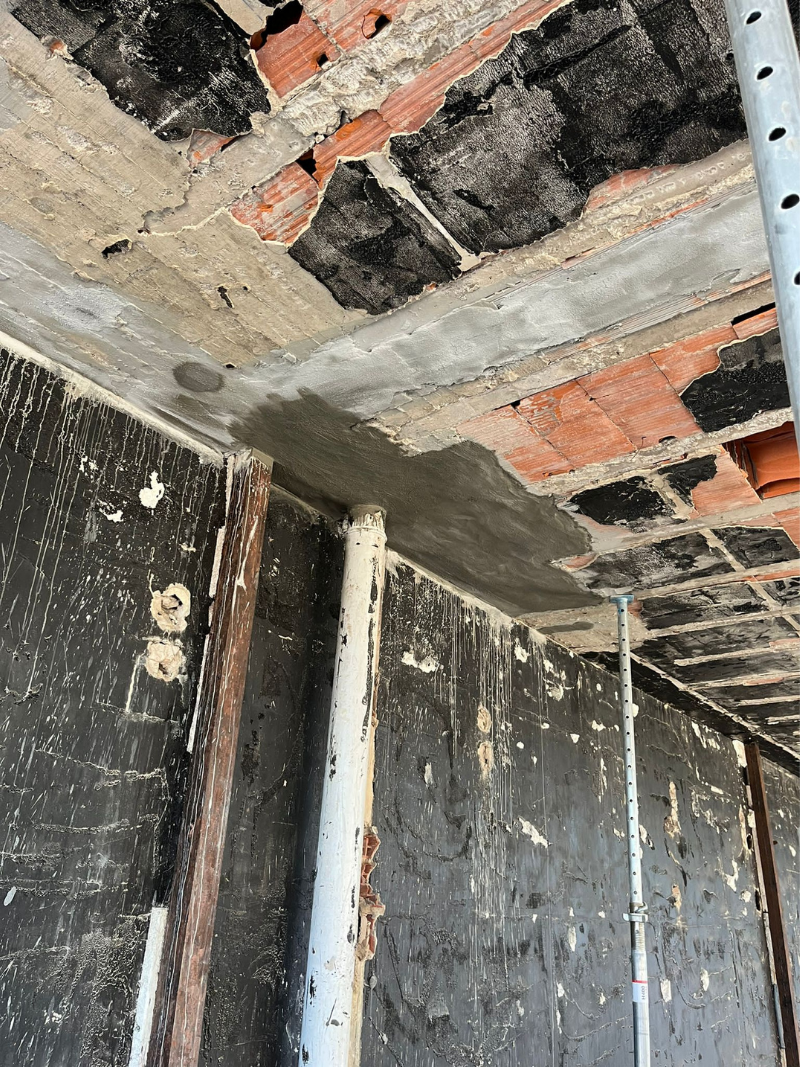 Reparación de estructura